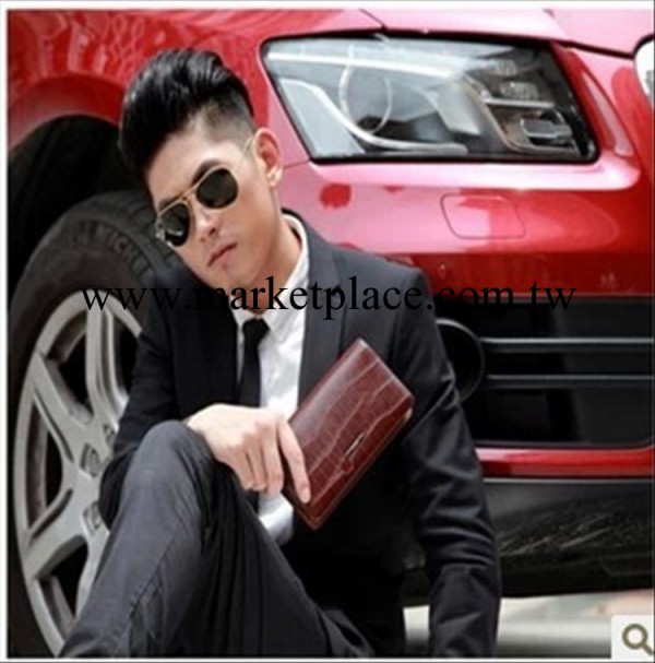 豪威袋鼠 男士手拿包 鱷魚紋包 潮流百搭款 068-8工廠,批發,進口,代購