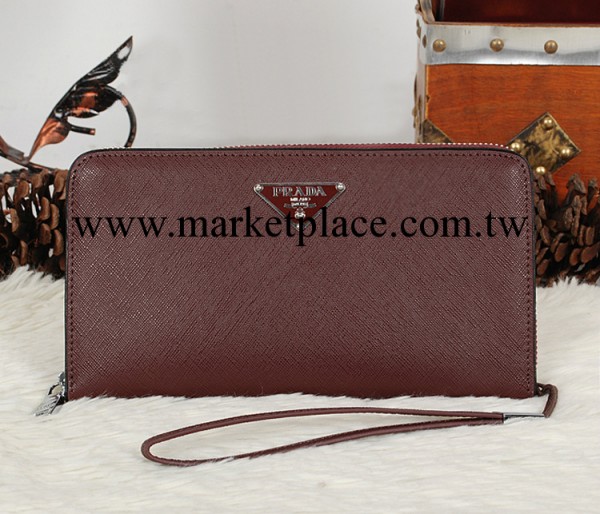 代購P傢錢包男士真皮拉鏈手拿包長款牛皮手包時尚新款錢夾8513-2工廠,批發,進口,代購