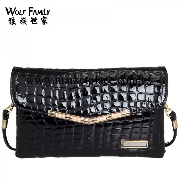 狼族世傢 2013新款女士包包韓版手拿包頭層牛皮女包單肩包斜挎包工廠,批發,進口,代購