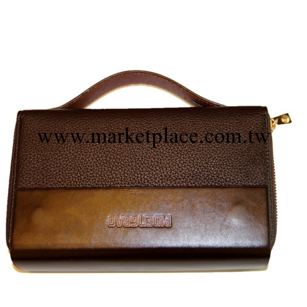 正品 皮登保 雙拉鏈包 超大容量男女士手拿包 錢包3259-8工廠,批發,進口,代購