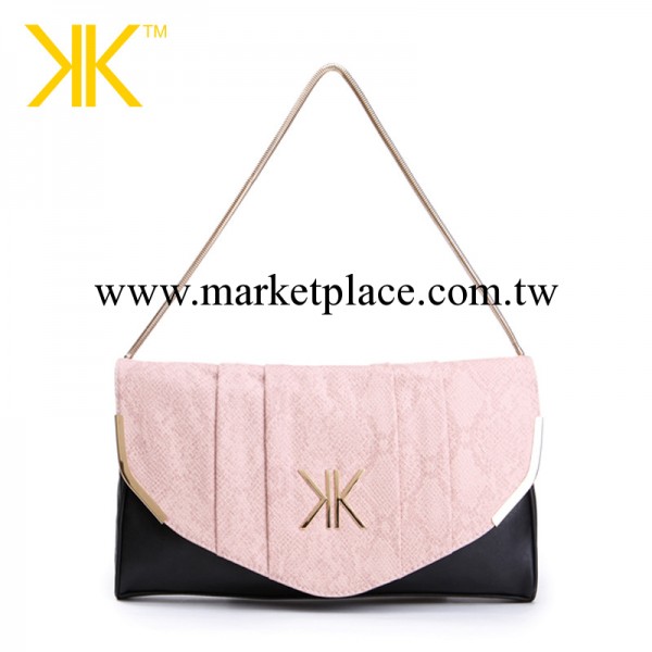 KK高端女包 2013新款甜美進口PU皮手拿包 斜挎包兩用工廠,批發,進口,代購