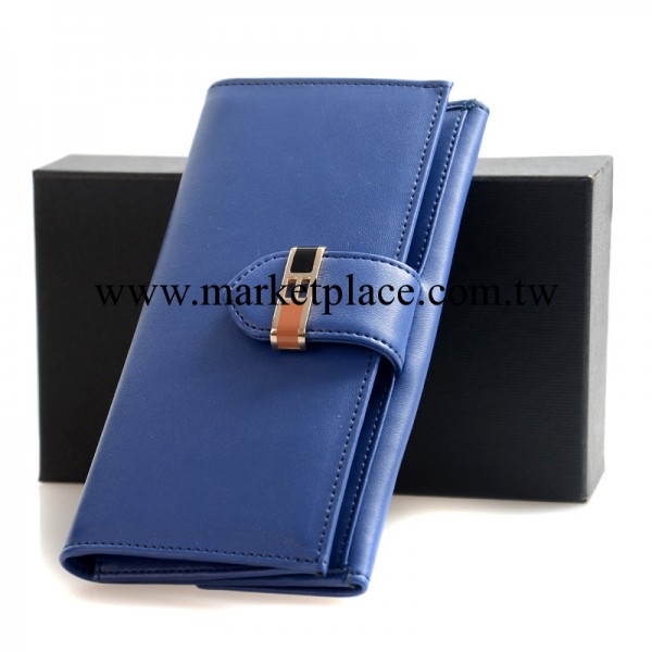 韓版女士真皮錢包批發 手拿包 包蓋式女包 長款卡包錢夾 蘑菇街工廠,批發,進口,代購