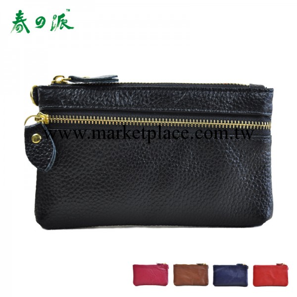 春の派 真皮多功能鑰匙包 手機包 牛皮小手包 零錢包 手拿包工廠,批發,進口,代購