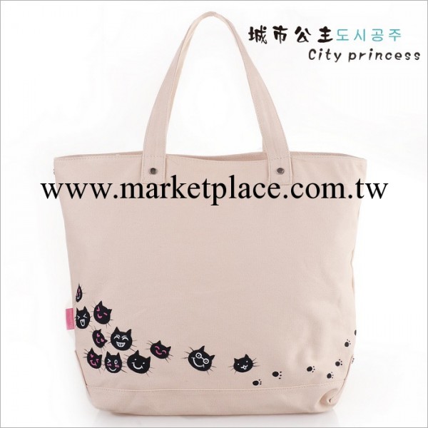 2013新款卡通休閒包 科菲貓 單肩包 斜挎包 女包帆佈包工廠,批發,進口,代購