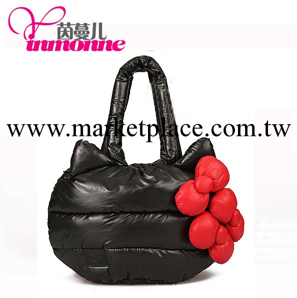 1118促銷女包 HELLOKITTY 羽絨包 太空棉包 蝴蝶結手提包包工廠,批發,進口,代購