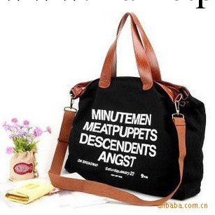 厚款9.9號上市價格不變帆佈包手提單肩斜跨帆佈包袋三色可選工廠,批發,進口,代購