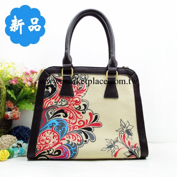 【新品】中國風時尚女式休閒手繪帆佈包個性潮包品牌 高檔女包工廠,批發,進口,代購