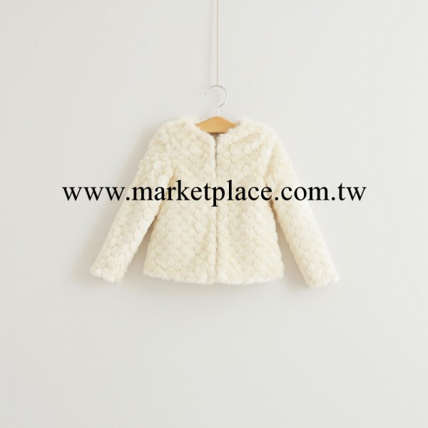 外貿童裝 秋冬新款牌女兒童仿皮草禮服外套 童外套Q-263A43工廠,批發,進口,代購