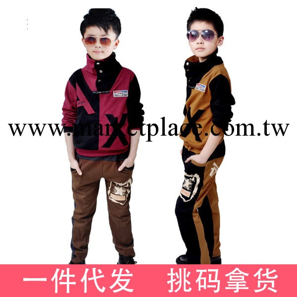 童裝 童裝一件代發 男童中大童運動套裝 品牌童裝代理加盟代發批發・進口・工廠・代買・代購