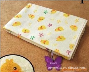 本月特批日本西松屋 黃色小鴨 防水隔尿墊 嬰兒尿墊 隔尿佈70*60工廠,批發,進口,代購