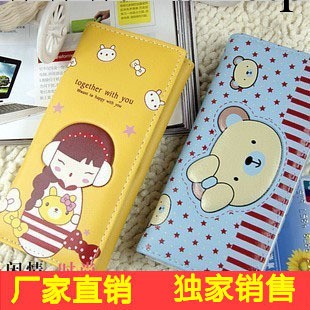 卡通可愛新款長三折錢包 女包錢夾 可愛女孩 漂亮錢包批發工廠,批發,進口,代購
