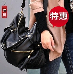 新款歐美簡約女包 潮流鉚釘N9復古包 時尚百搭單肩斜跨手提包工廠,批發,進口,代購