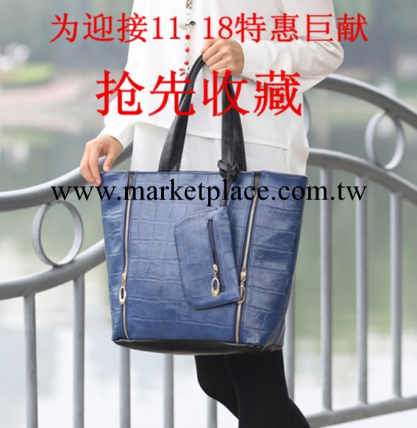 女士手提單肩包包歐美潮包 2013女包新款秋冬季套2子母包工廠,批發,進口,代購