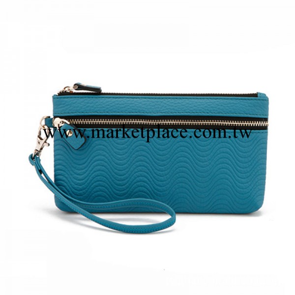 2013    新款 真皮女士錢包 日韓時尚長款多功能手拿包卡片包工廠,批發,進口,代購