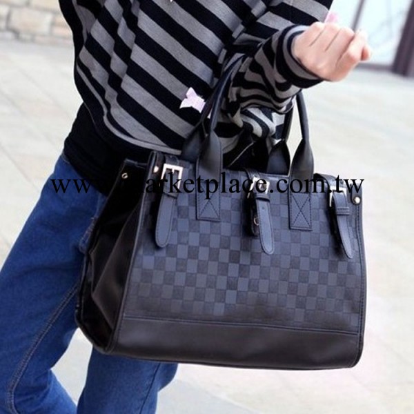 2013歐美新款手提包 便宜女包批發 休閒復古黑色單肩包斜挎女包工廠,批發,進口,代購