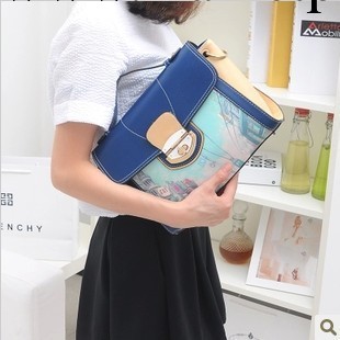 2013年秋冬新款彩繪信封手拿包 潮貨 一件代發 包包女人廠傢批發工廠,批發,進口,代購