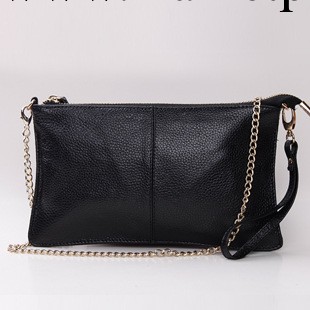 2012新款韓版手拿包包 熱賣鏈條斜跨真皮女包 長款頭層牛皮工廠,批發,進口,代購