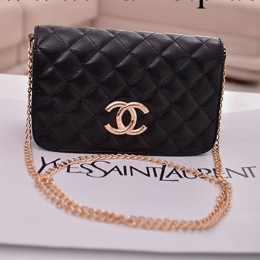 廠傢批發 2013新款韓版女包鏈條定型菱格小香包菱格單肩手拿包工廠,批發,進口,代購