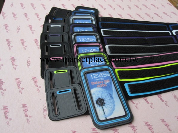 iphone/samsung/htc/nokia手機臂帶工廠,批發,進口,代購