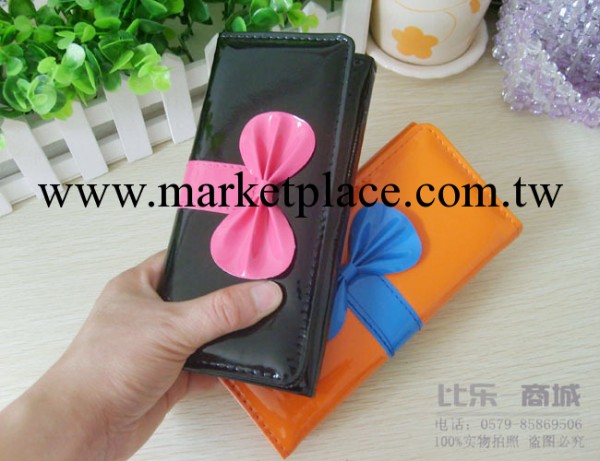 新款蝴蝶結錢包 韓版手拿包批發 多彩女士卡包 優質錢包批發工廠,批發,進口,代購