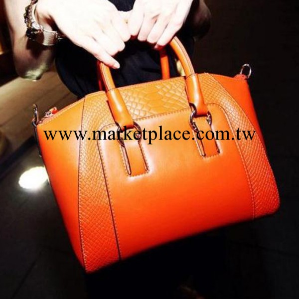 廠傢直銷新款歐美秋冬大包鱷魚紋休閒單肩手提包潮包女包批發工廠,批發,進口,代購