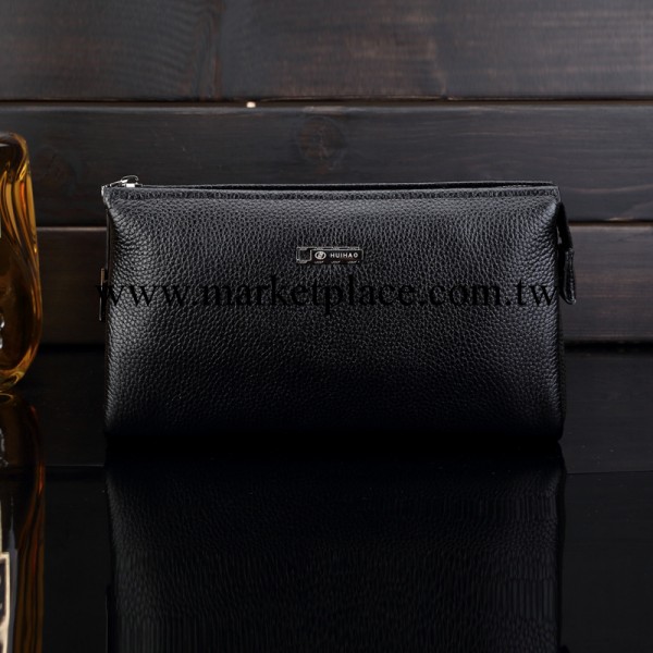 2013新款時尚男士手包100%真皮 男包 商務牛皮手拿包手抓包夾包工廠,批發,進口,代購