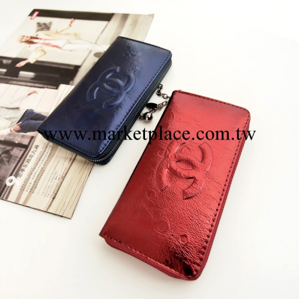 2013新款歐美大牌小香風雨滴土豪金短款女士錢夾皮時尚錢包手拿包工廠,批發,進口,代購