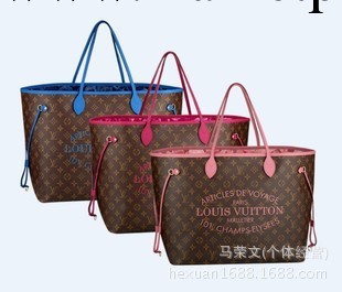 2013春夏新款 時尚女包手提包購物袋肩背包 M40875 大中號工廠,批發,進口,代購