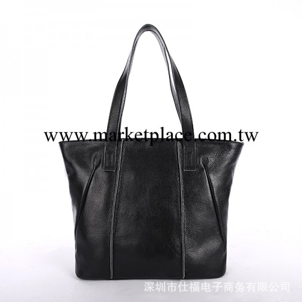 廠傢供應韓版真皮女包時尚單肩包手提大包新款牛皮女包 大包工廠,批發,進口,代購