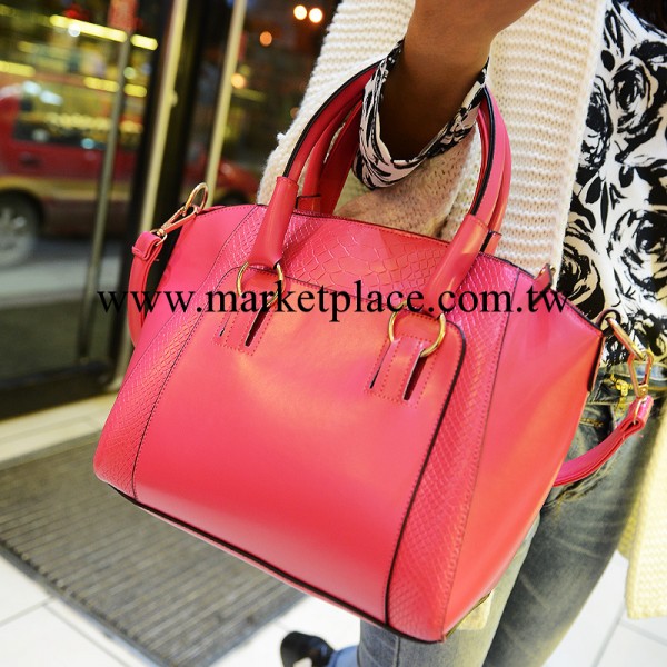 時尚女包批發2013新款韓版女士休閒包鱷魚紋單肩斜跨包手提包女包工廠,批發,進口,代購