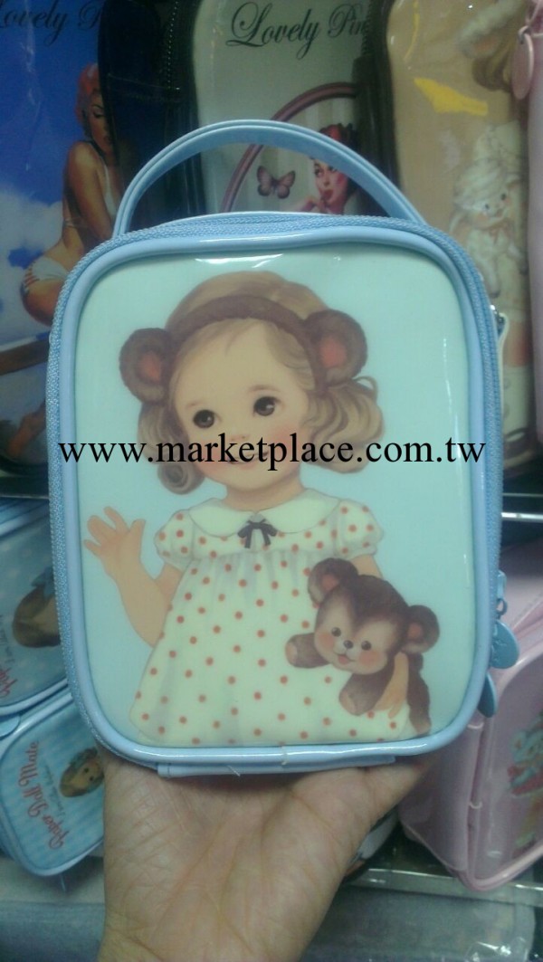 新款 韓國 afrocat 洋娃娃背包 卡通PU背包 小女孩 休閒斜挎包工廠,批發,進口,代購