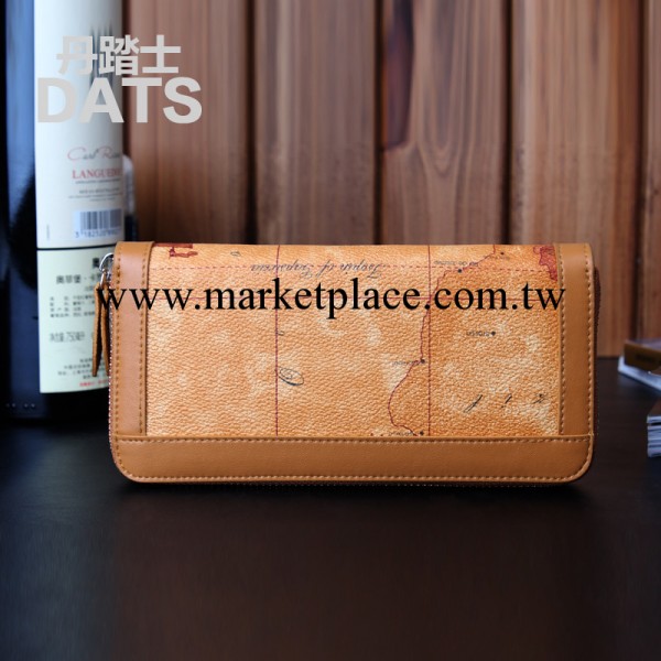 工廠供應 復古時尚女式錢包 拉鏈包 女士長款手包 手拿包 零錢包工廠,批發,進口,代購