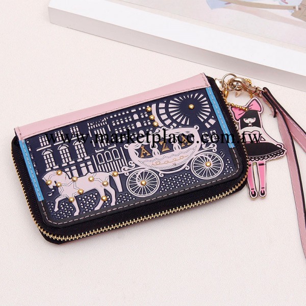 現貨 原版小公主錢包短款女式錢包卡通可愛手包2013新款韓國錢夾工廠,批發,進口,代購