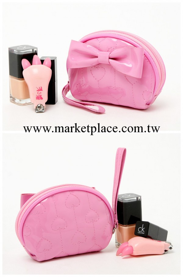 出口小萌物 公主粉迷你蝴蝶結半圓迷你手挽手拿包零錢包硬幣包工廠,批發,進口,代購