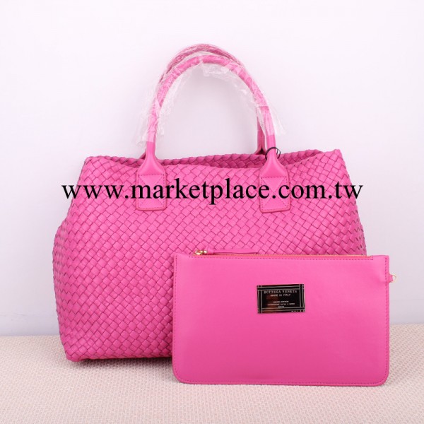 2013新款真皮大包 BV羊皮編織手提包 大菜籃子雙面編織高檔包包工廠,批發,進口,代購