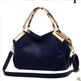 批發2013新款潮女包女士單肩包斜挎手提包韓版鱷魚紋夏季大包工廠,批發,進口,代購