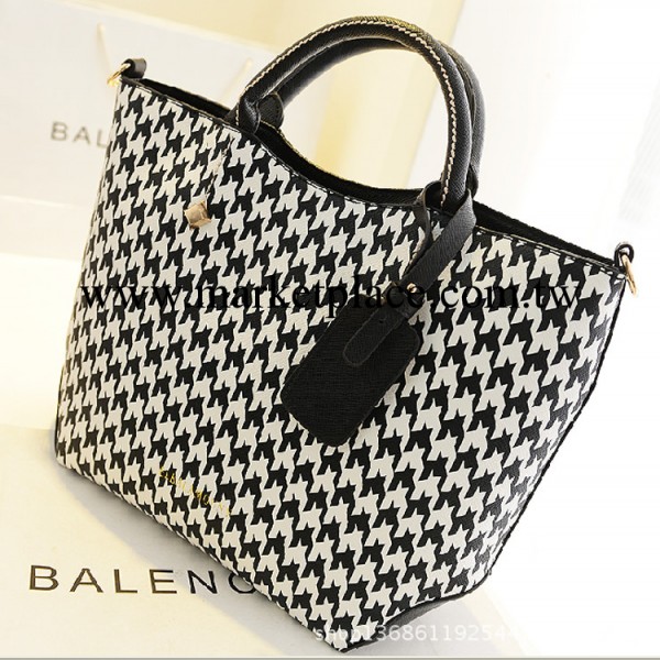 千鳥格包包   2013 斜跨單肩包歐美風手提單肩包 時尚包工廠,批發,進口,代購