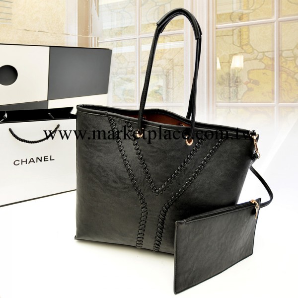 創意個性女包直銷 秋冬新款外貿女包 穿繩Y字子母包包手提單肩包工廠,批發,進口,代購