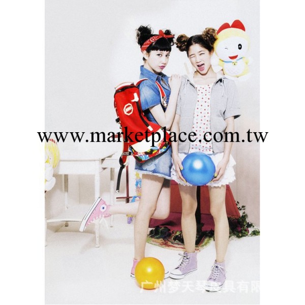 6498 正品MM木村日本雙肩包 男女雙肩拼佈新款手提旅行背包工廠,批發,進口,代購