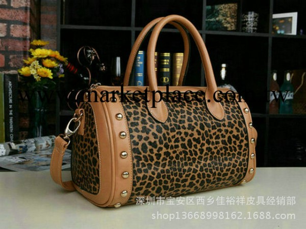 【廣州女包批發好貨源】 2013秋冬新款 豹紋手提包單肩女潮包工廠,批發,進口,代購