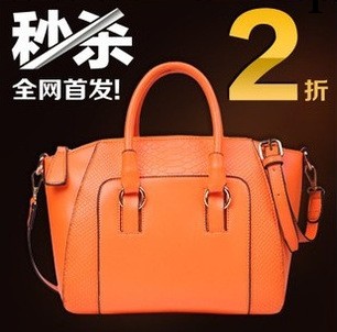 女包熱賣2013鱷魚紋復古潮流女包百魅手提單肩新款韓版女包包批發工廠,批發,進口,代購