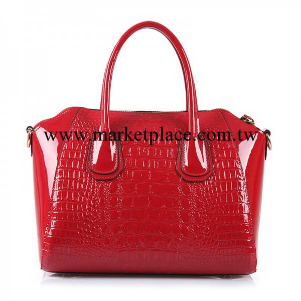 鱷魚紋女包漆皮手提包定型包包新娘包真皮女包工廠,批發,進口,代購