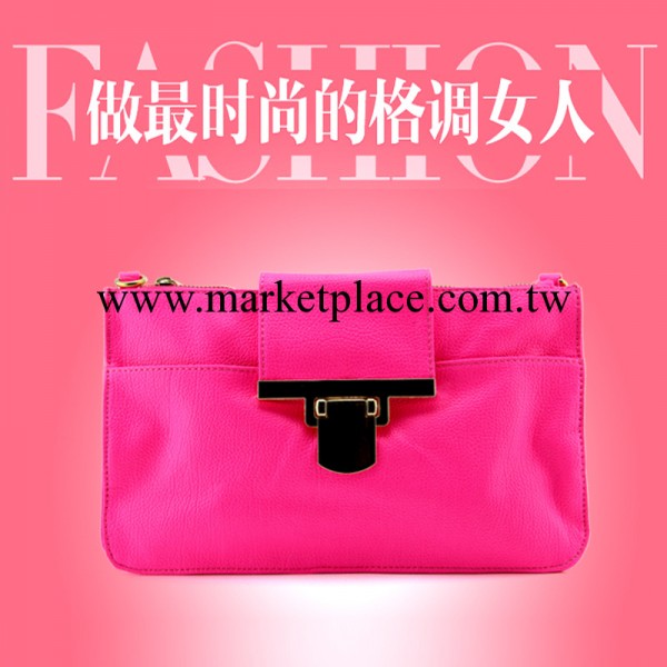 【新品】時尚格調呈現PU包手拿包 褶皺軟面單肩女包廠傢直批工廠,批發,進口,代購