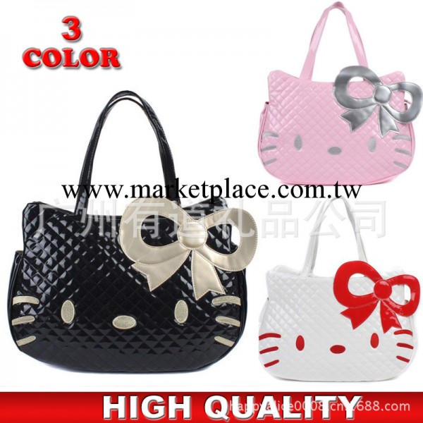 新款批發hello kitty手提包 時尚大貓頭單肩包 韓版休閒女包工廠,批發,進口,代購
