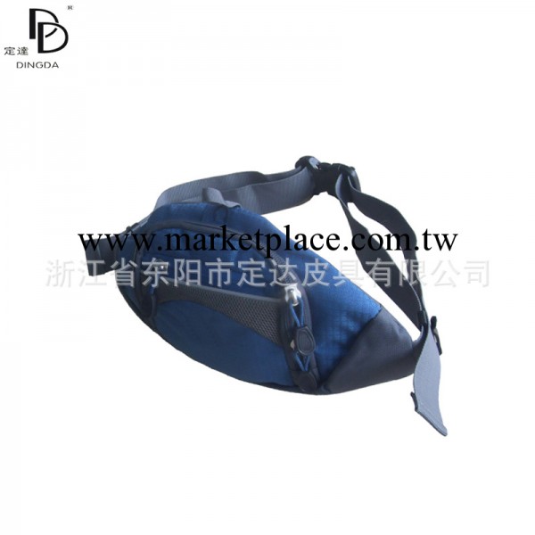 批發藍色提花佈時尚男式腰包 承接腰包外貿訂單 時尚休閒腰包工廠,批發,進口,代購