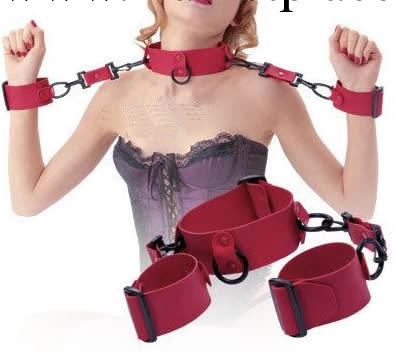 353紅色新型連頸手銬，情趣用品貨源工廠,批發,進口,代購