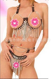 情趣用品 鐵鏈衣 皮革鐵鏈衣 女王裝 激情表演裝廠傢直銷工廠,批發,進口,代購