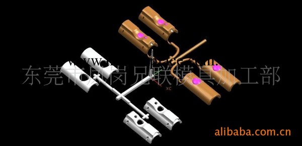 供應雙色塑膠模具、雙色外殼加工工廠,批發,進口,代購