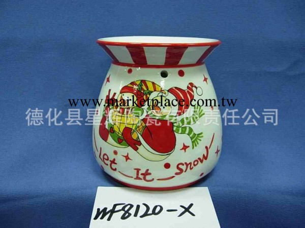 陶瓷聖誕工藝品 陶瓷香薰爐 聖誕陶瓷杯 聖誕老人陶瓷工藝品工廠,批發,進口,代購