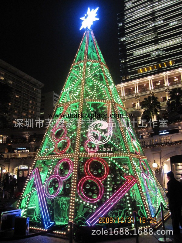 精品出售聖誕裝飾樹 聖誕節場地佈置用品工廠,批發,進口,代購